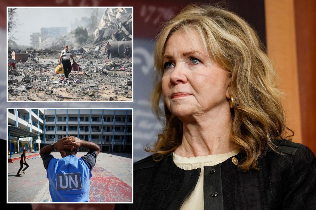 Senator Marsha Blackburn wants to stop US funding for Gaza: 'It should be blocked'