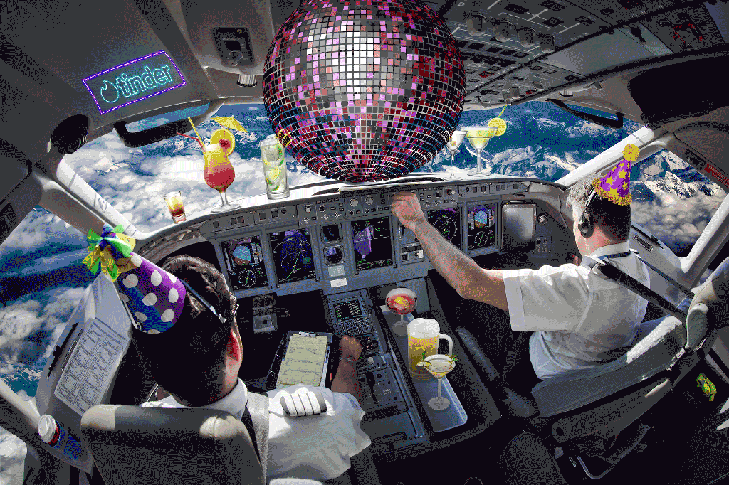 Tinder dates, jacuzzi encounters and unbridled drinking: the secrets of party pilots