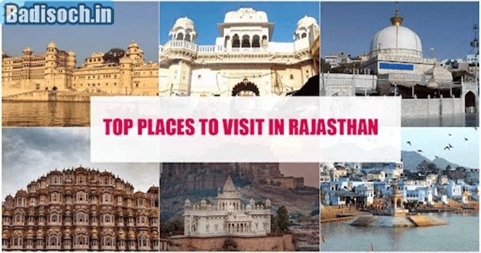 Top 10 Tourist Places To Visit In Rajasthan