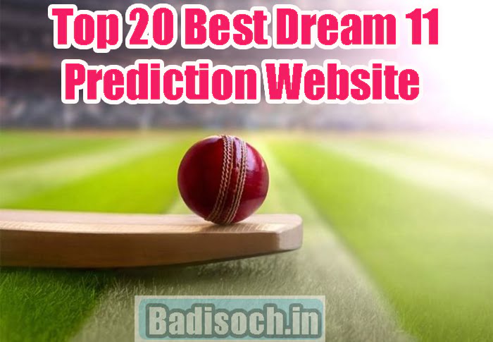 Top 20 Best Dream 11 Prediction Website