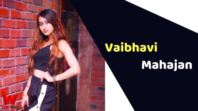 Vaibhavi Mahajan (Actress) Height, Weight, Age, Affairs, Biography & More