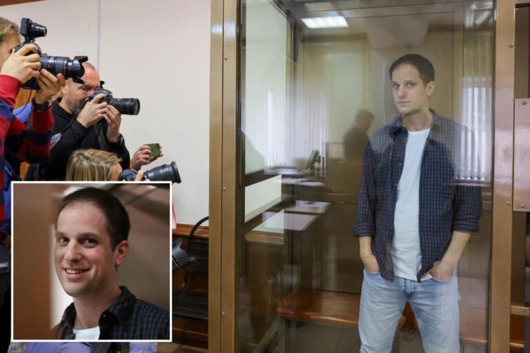 WSJ reporter Evan Gershkovich loses appeal in Russia and will remain in prison until at least the end of November
