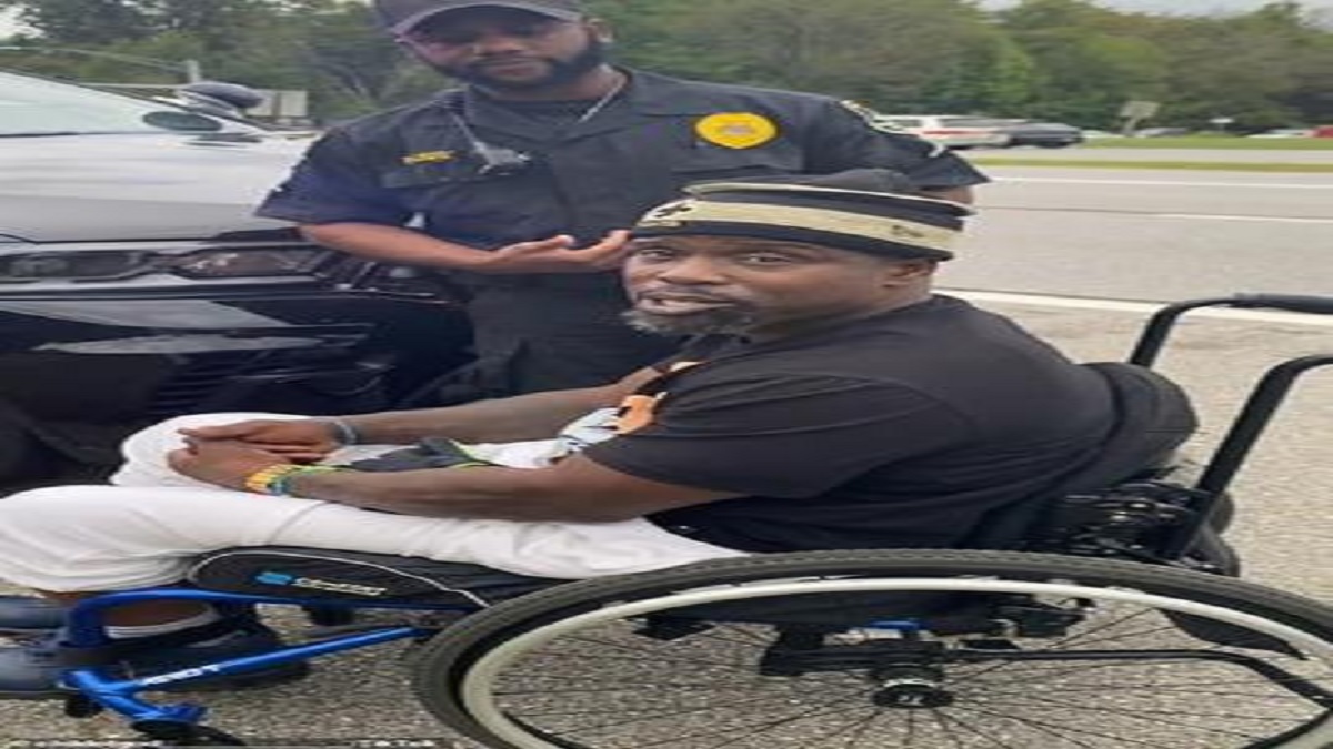 Maryland Police Attempting to Detain Paralyzed Man Video