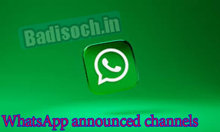 WhatsApp Announced Channels