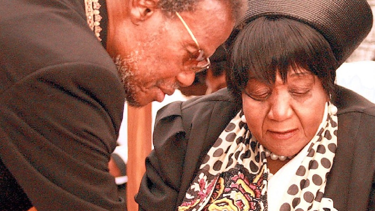 Who is Mangosuthu Buthelezi's wife, Irene Audrey Thandekile Mzila?