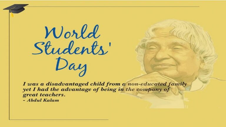 World Students’ Day is celebrated on the birthday of APJ Abdul Kalam.  Check why?