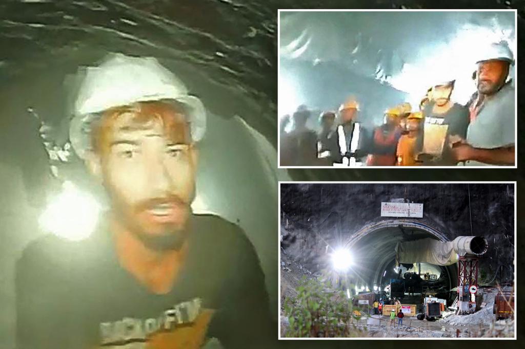 41 workers trapped in India tunnel for 10th day receive hot food as rescue operation shifts gears