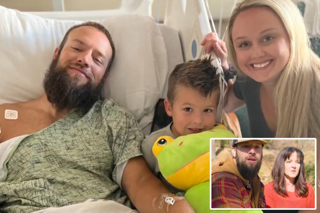 A mother donates a kidney to her son after more than 10 years of fighting an incurable disease in a touching family story