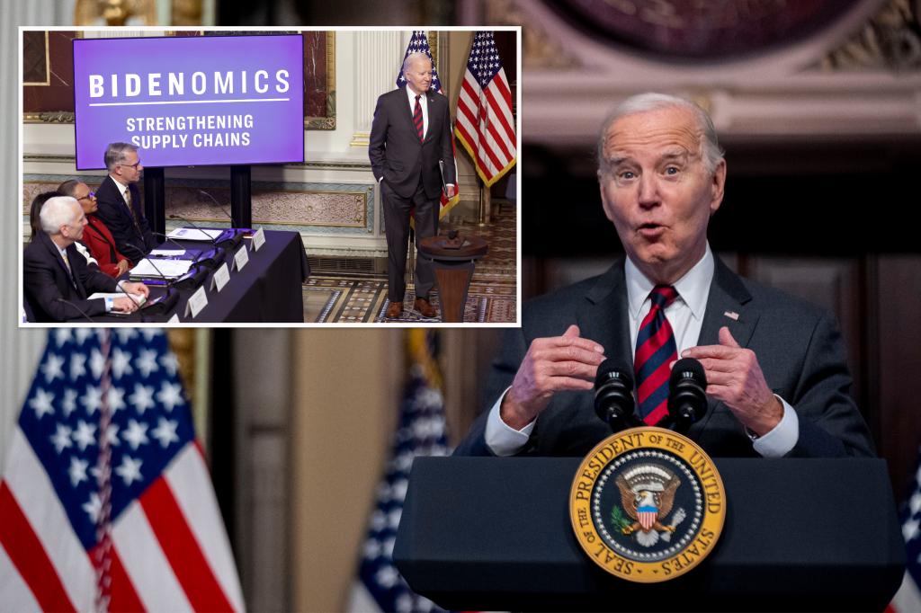 Biden admits prices are 'too high' but blames sellers for 18% inflation