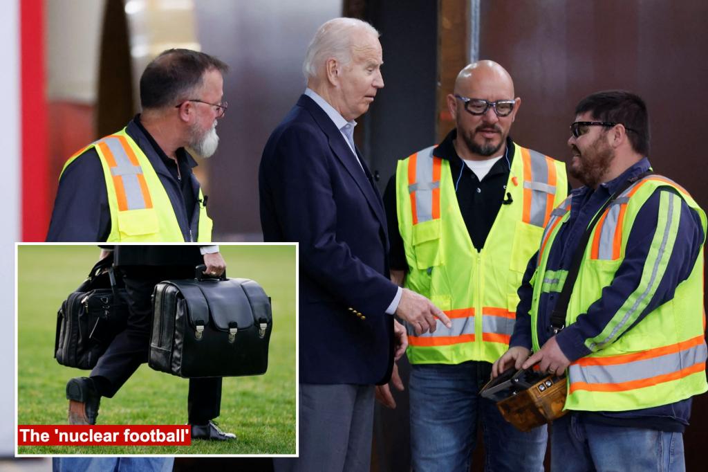 Biden jokes about nuclear football, calls Trump 'congressman' at gaffe-filled stop in Colorado