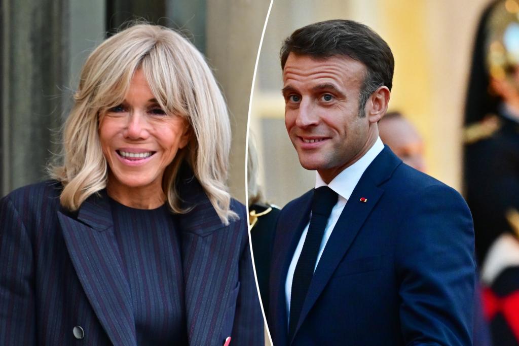 Brigitte Macron says she "had a mess" when she dated the future French president when he was 15 and she was 40
