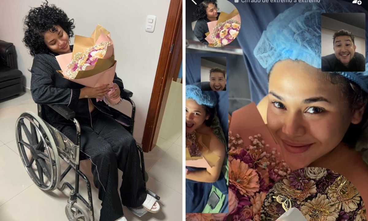 La cantante Cesia Sáenz sorprendió a sus seguidores luego de que compartiera varias fotografías saliendo de una cirugía.