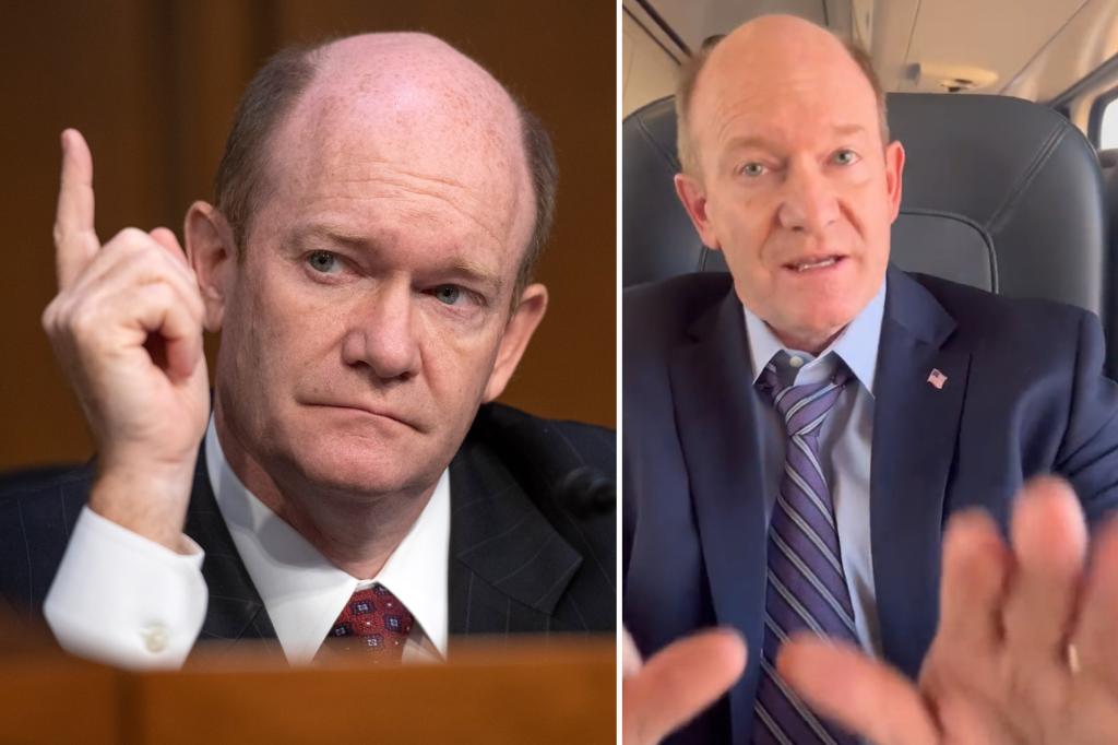 Democratic Senator Chris Coons harassed by far-left journalist on Amtrak: "I'm going to get you kicked off this train"