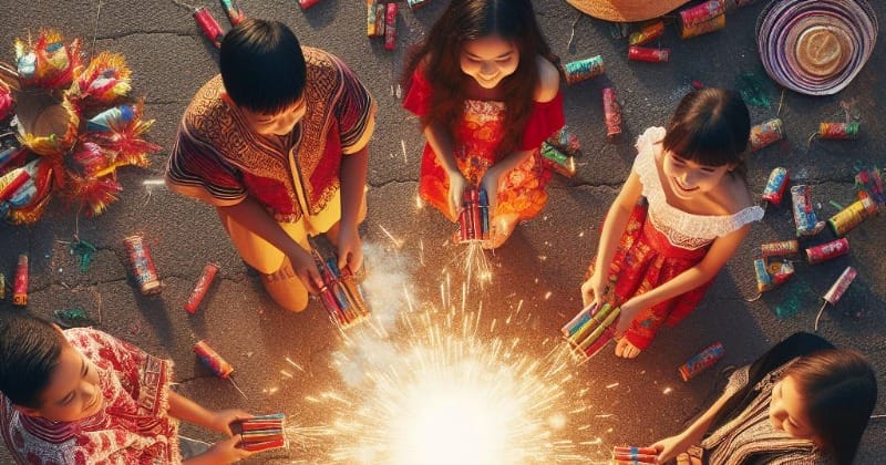 Diwali Special Optical Illusion: Can you find all the firecrackers on the ground in 9 seconds?