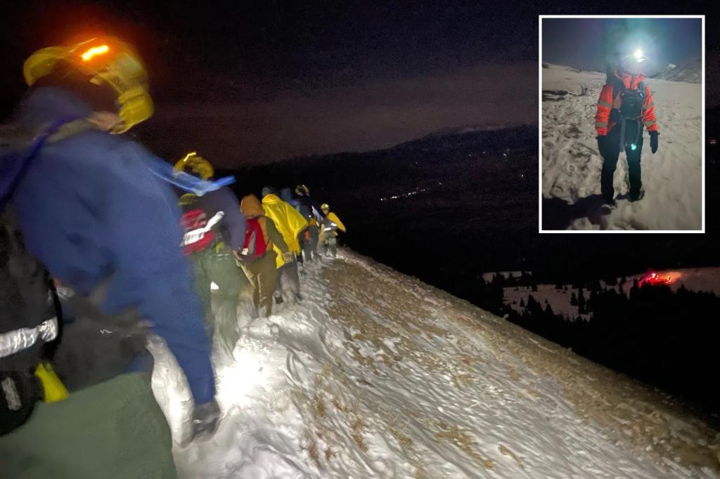 Family of five rescued from Colorado mountains amid falling temperatures
