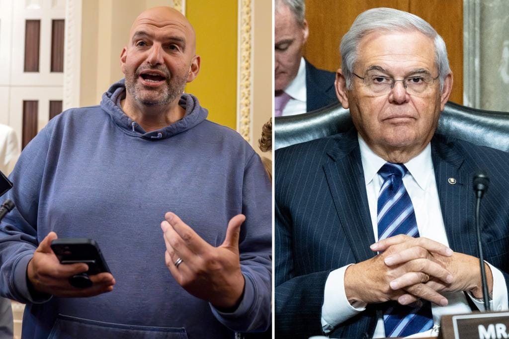 Fetterman moves to ban Menendez from attending classified briefings as embattled New Jersey senator says it's his 'own decision not to attend'
