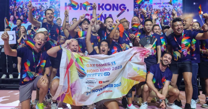 First in Asia, gay games open in Hong Kong despite opposition from lawmakers