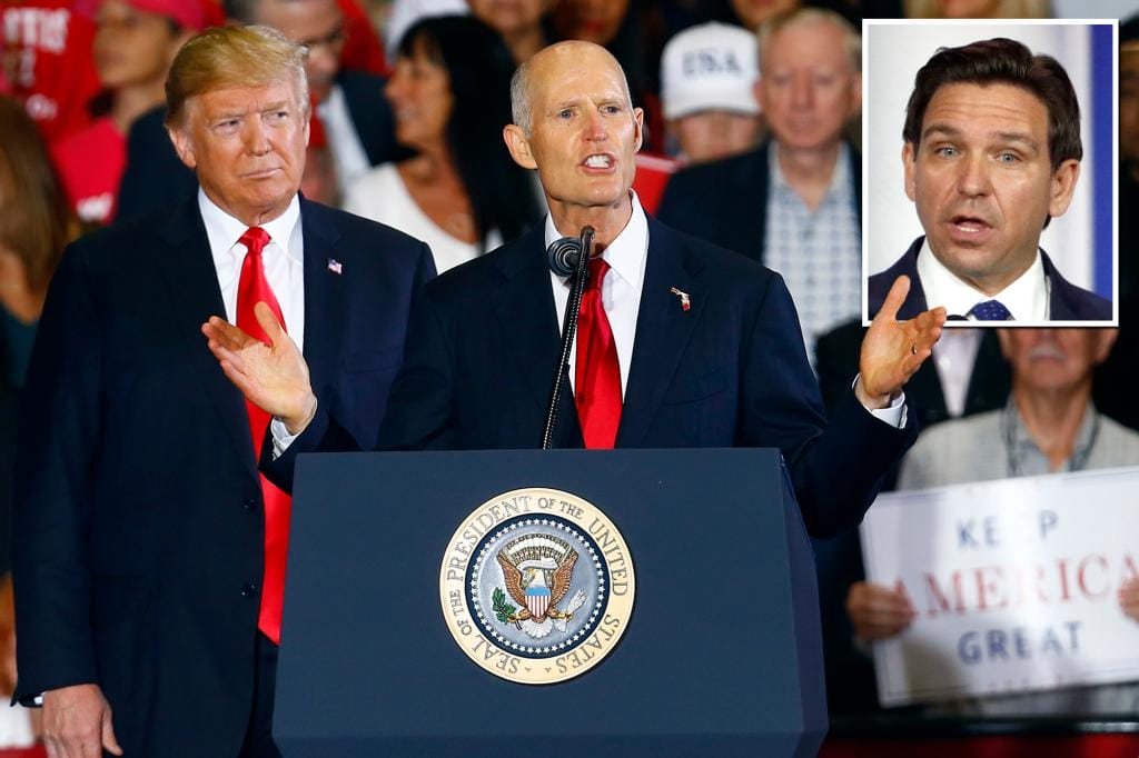 Florida Sen. Rick Scott backs Trump over DeSantis, says it's time to 'unite' the GOP