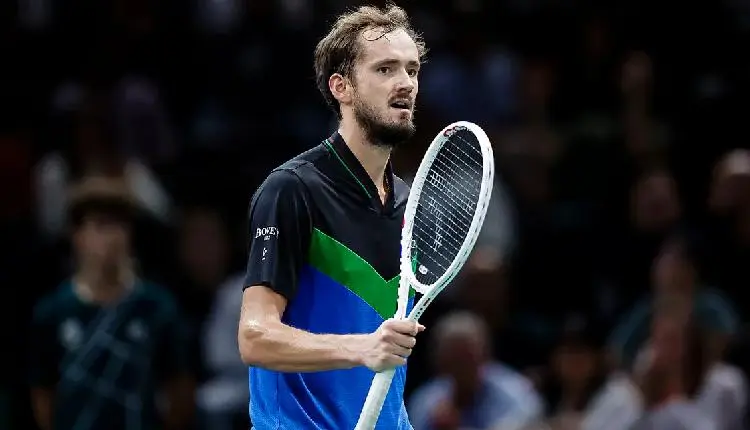 Daniil Medvedev will play in the World Tennis League for the Indian team