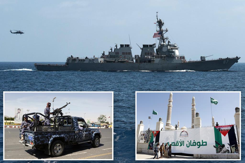 Iran-backed Houthis fire on US Navy ship responding to distress call from Israeli-linked tanker