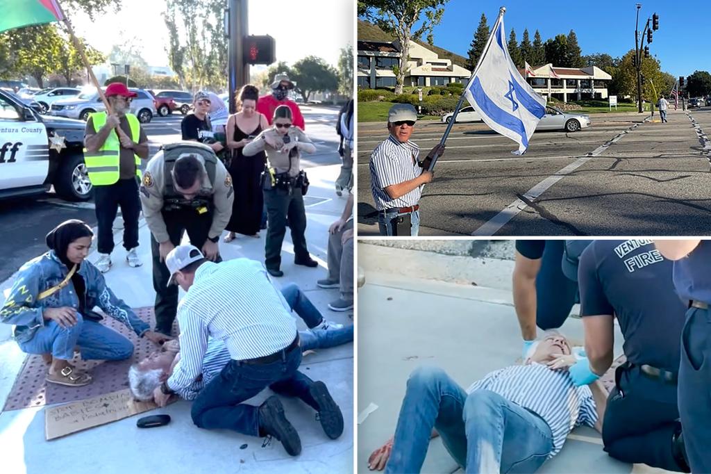Jewish Paul Kessler, who died during a clash in California with pro-Palestinian protesters, was hit in the mouth with a megaphone: rabbi