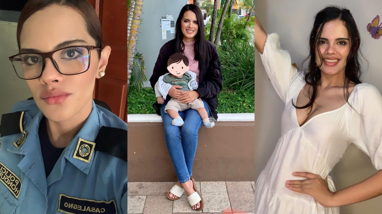 En 2022, la policía Besi Yaneth Casalegno Villafranca buscaba la corona de Miss Honduras, pero debido a su embarazo su sueño se tuvo que posponer.