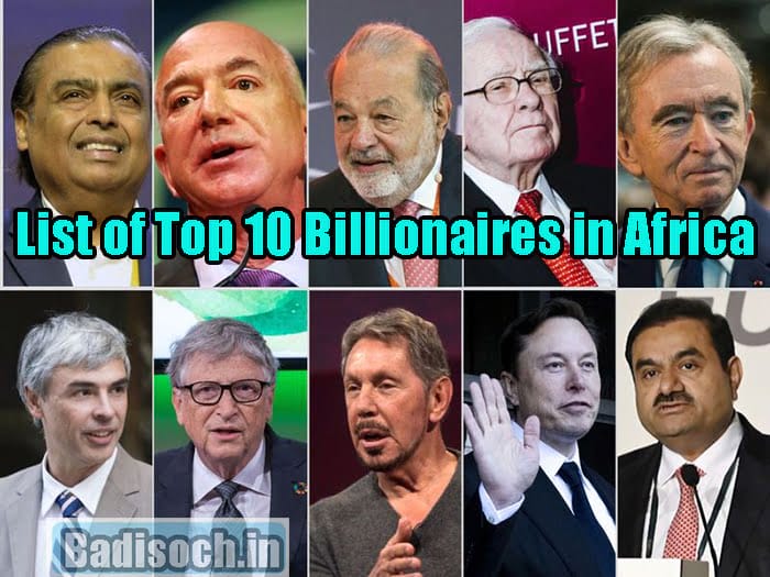 List of Africa's Top 10 Billionaires in 2023, See Ranking Here - Vo ...