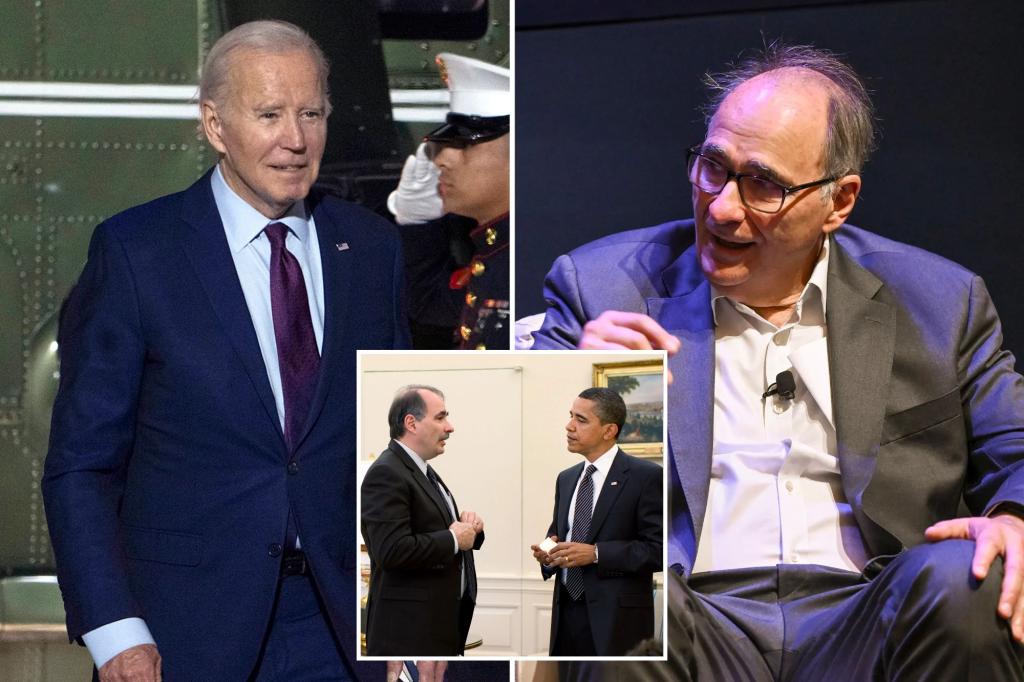 Obama's top campaign guru David Axelrod believes Biden's chances in 2024 are "no better" than 50-50