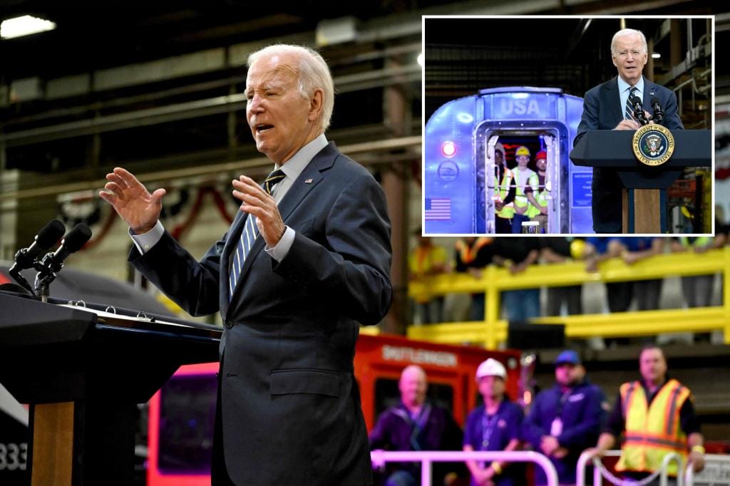 Pinocchio Joe!  Biden Tells Fake Amtrak Story for 12th Time as President at Delaware Rail Event