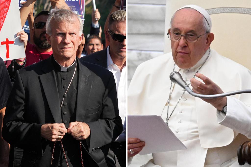Pope Francis fires Bishop John Strickland, ultra-conservative critic