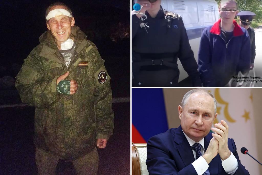 Putin pardons smiling Russian cannibal serial killer Denis Gorin for fighting in Ukraine