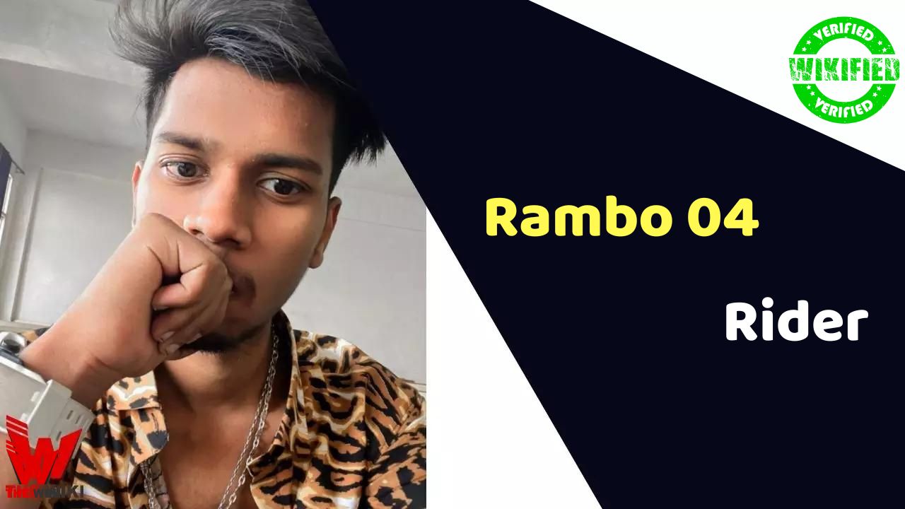 Rambo 04 Rider (Model) Height, Weight, Age, Affairs, Biography & More
