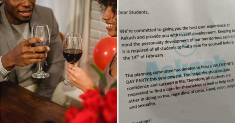 Rewind 2023: When a notice claimed that Aakash Institute was organizing a Valentine's Day party