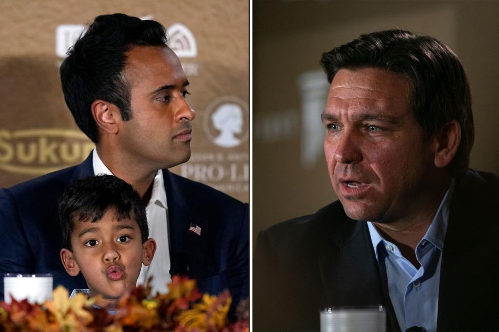 Ron DeSantis and Vivek Ramaswamy Open Up About Their Wives' Miscarriages During Forum in Iowa
