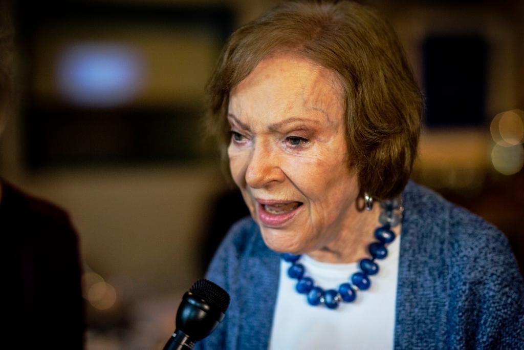 Rosalynn Carter, 96, former first lady, is receiving palliative care at home, Carter Center says