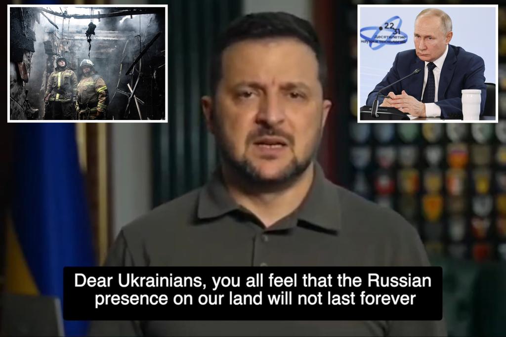 Russian television hacked to broadcast Zelensky's speech promising to liberate Crimea