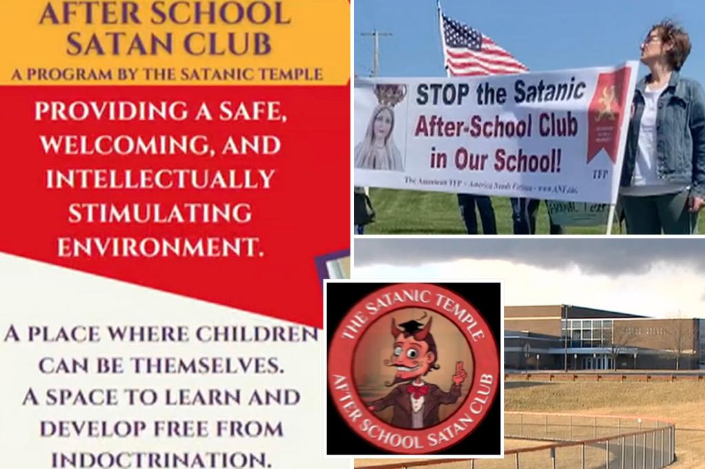 School district will spend more than $200,000 to settle Satanic Temple lawsuit and allow 'Satanic After School Club' events