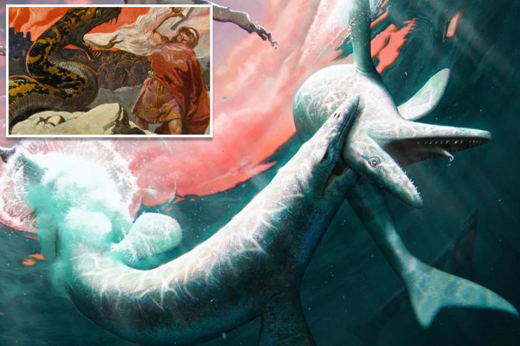 Scientists say giant sea lizards with 'angry eyebrows' roamed North Dakota 80 million years ago