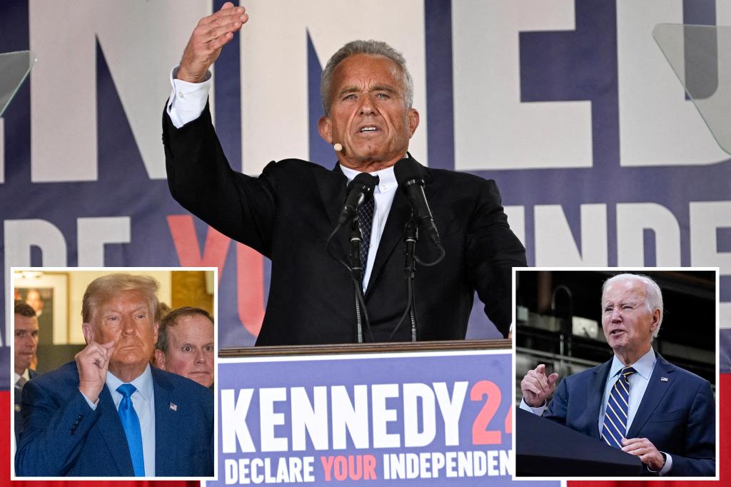 Swing state voters drawn to RFK Jr. candidacy while angered by Trump-Biden showdown: poll