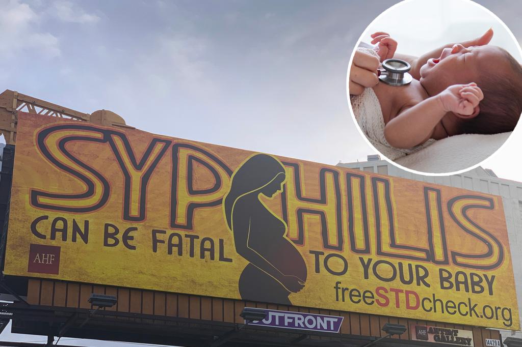 Syphilis cases in newborns have "skyrocketed" in the last decade, CDC warns