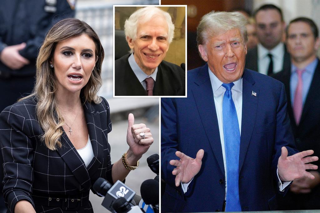 Trump lawyer Alina Habba slams judge in $250M fraud trial as 'unhinged' outside courtroom