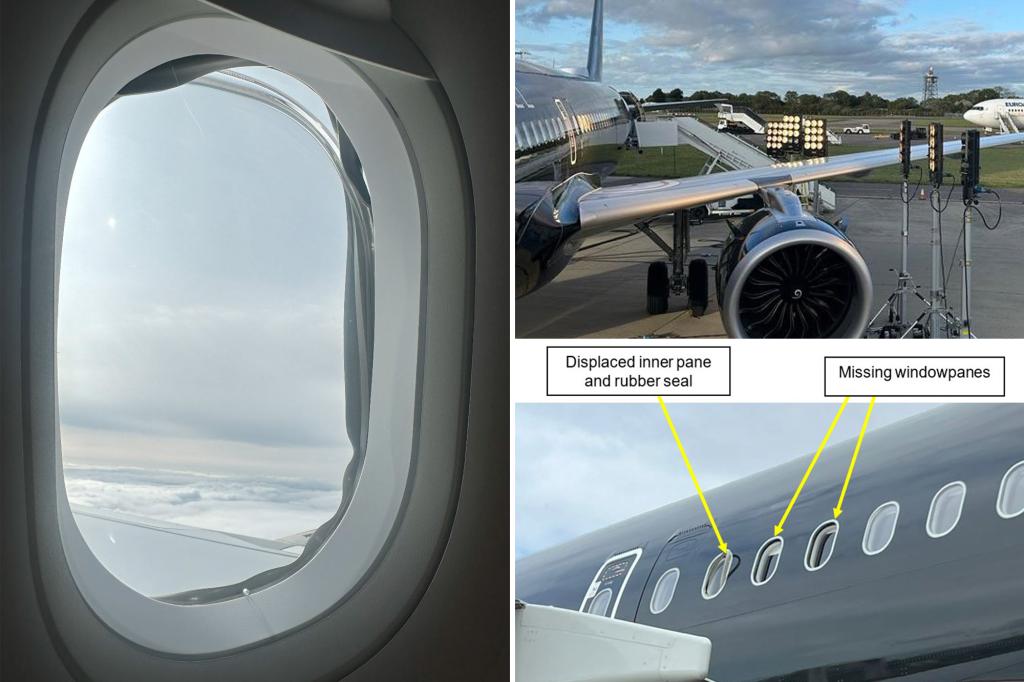 US-bound flight takes off without two windows and reaches 15,000 feet before crew realizes