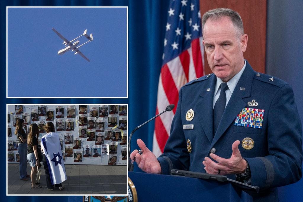 US sends unarmed drones over Gaza to help rescue hostages