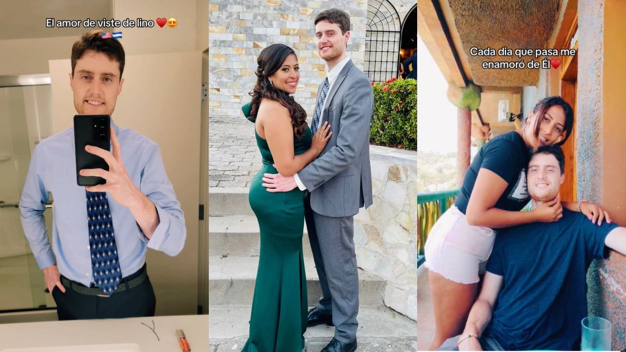 Un video se hizo viral en redes sociales que muestra como una hondureña, llamada Odessa, muestra su historia de amor con Mike, su novio.