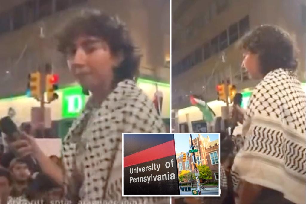 Video shows UPenn rally attendee speaking fondly of 'glorious October 7th' at pro-Palestinian rally