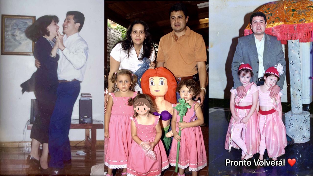 Sonriendo, bailando, nadando y viviendo muchos momentos felices juntos, así aparece la familia Hernández-García, en una serie de fotografías compartidas por una de las hijas del exmandatario.