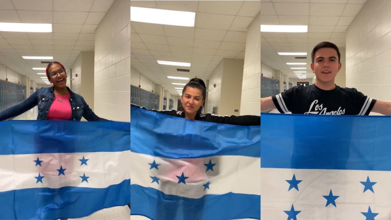 Un usuario de TikTok, identificado como Kevin, difundió un video donde comparte su amor por Honduras con sus compañeros en Estados Unidos.