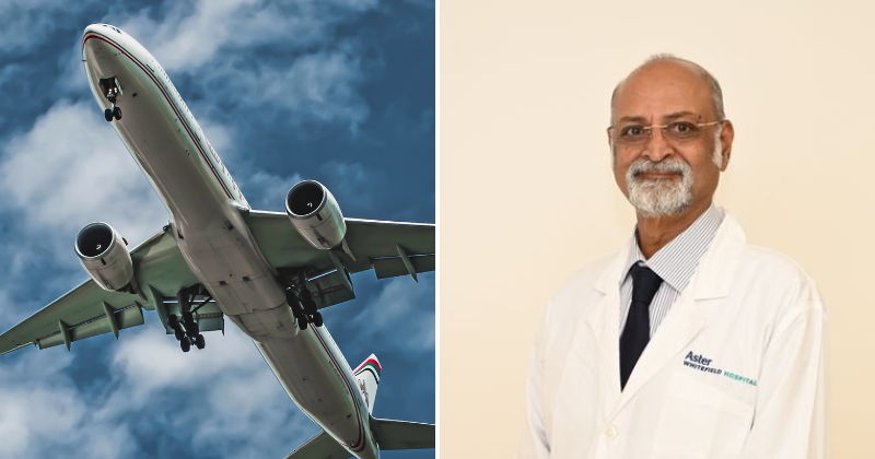 When a Bengaluru doctor came to the rescue of a woman suffering from seizures on the Delhi-Toronto flight