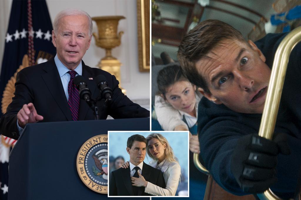 White House says 'Mission: Impossible' heightened Joe Biden's concerns about AI