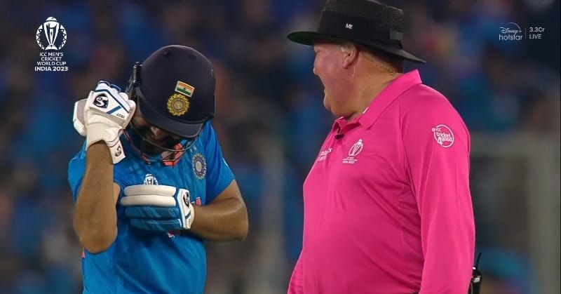 World Cup theory time!  Twitter User Thinks Rohit Sharma Brags Every Time India Loses Toss